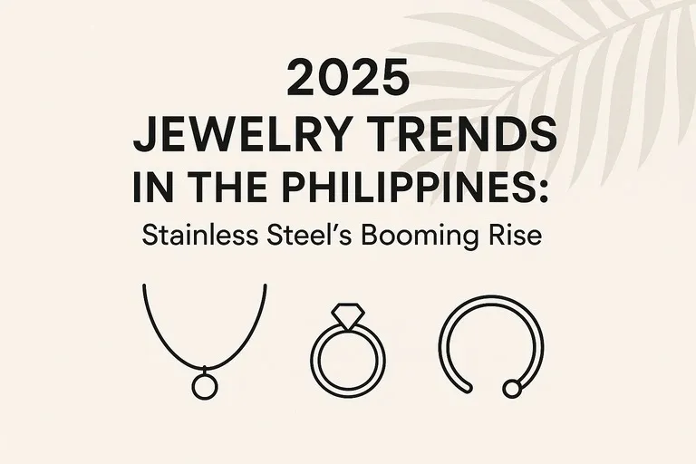 stainless steel jewelry flatlay philippines 2025