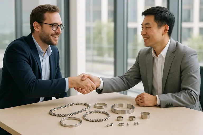 stainless steel jewelry buyer supplier trust