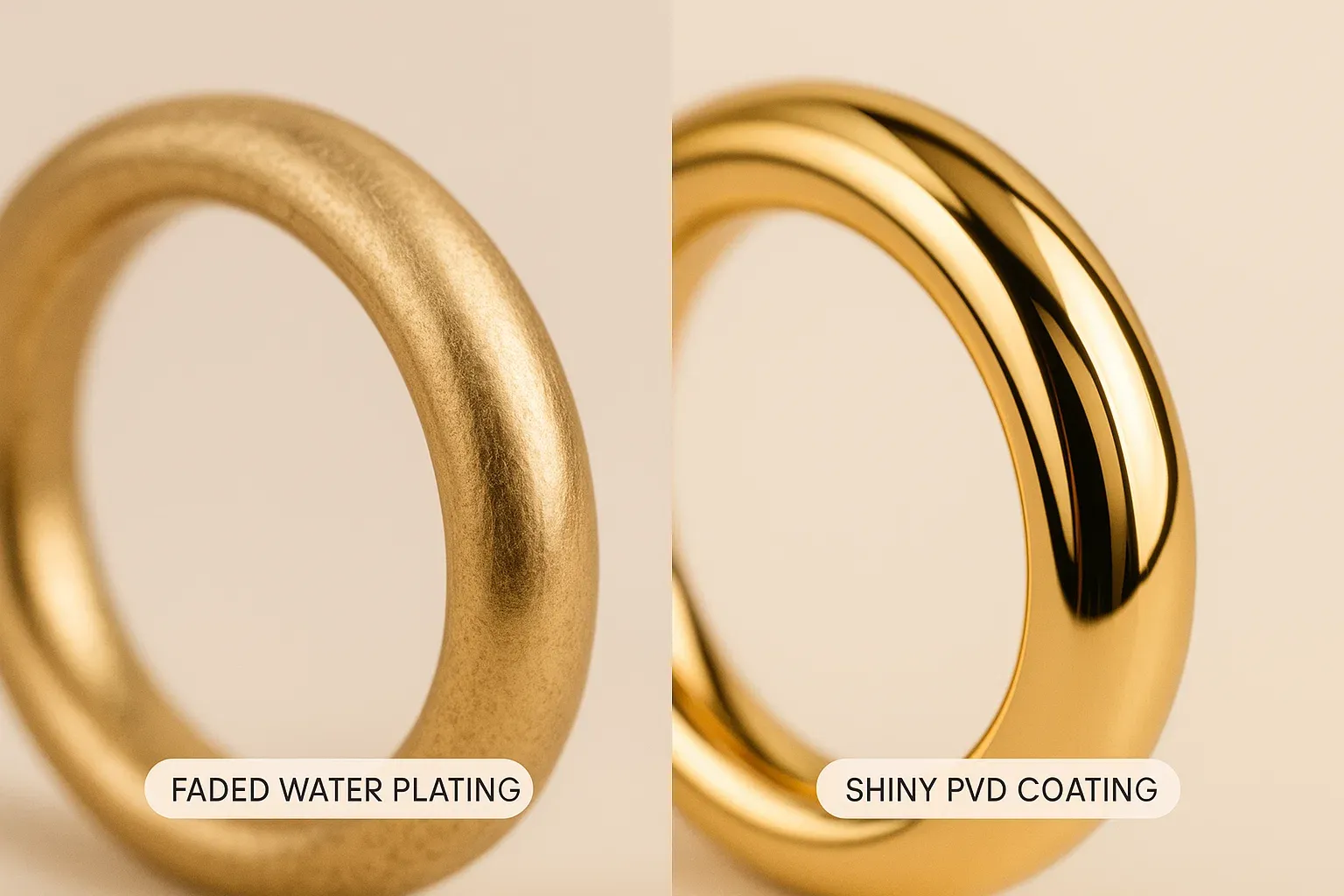water plating vs pvd coating