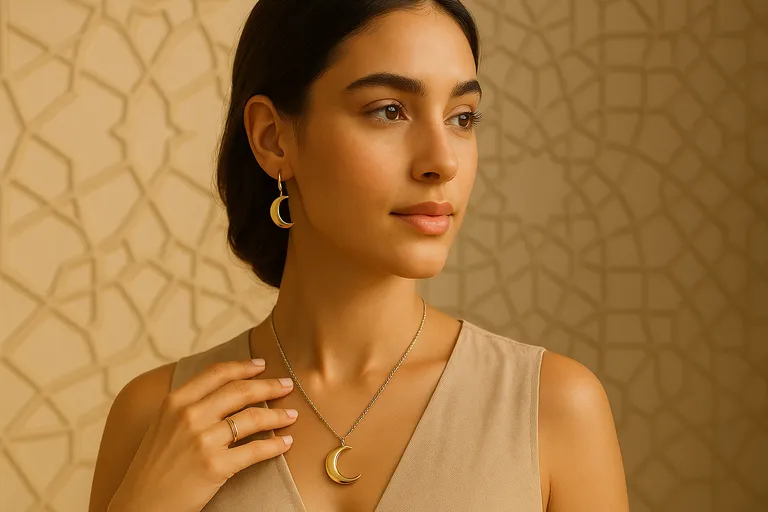 crescent jewelry arab culture cover