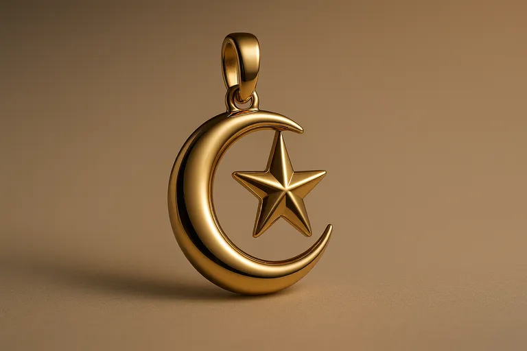 crescent star hilal najm jewelry