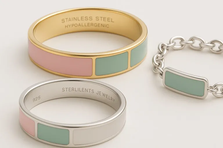kids jewelry hypoallergenic closeup