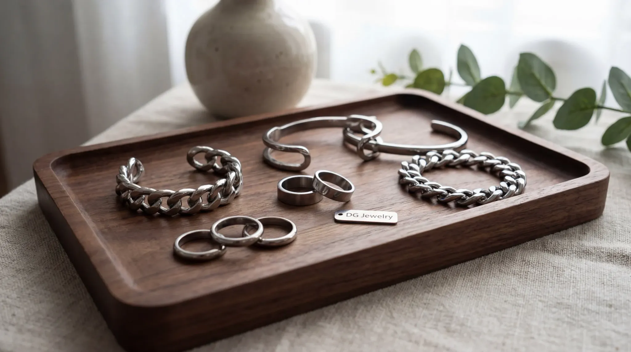 dg jewelry stainless steel collection lifestyle index 14096x2286
