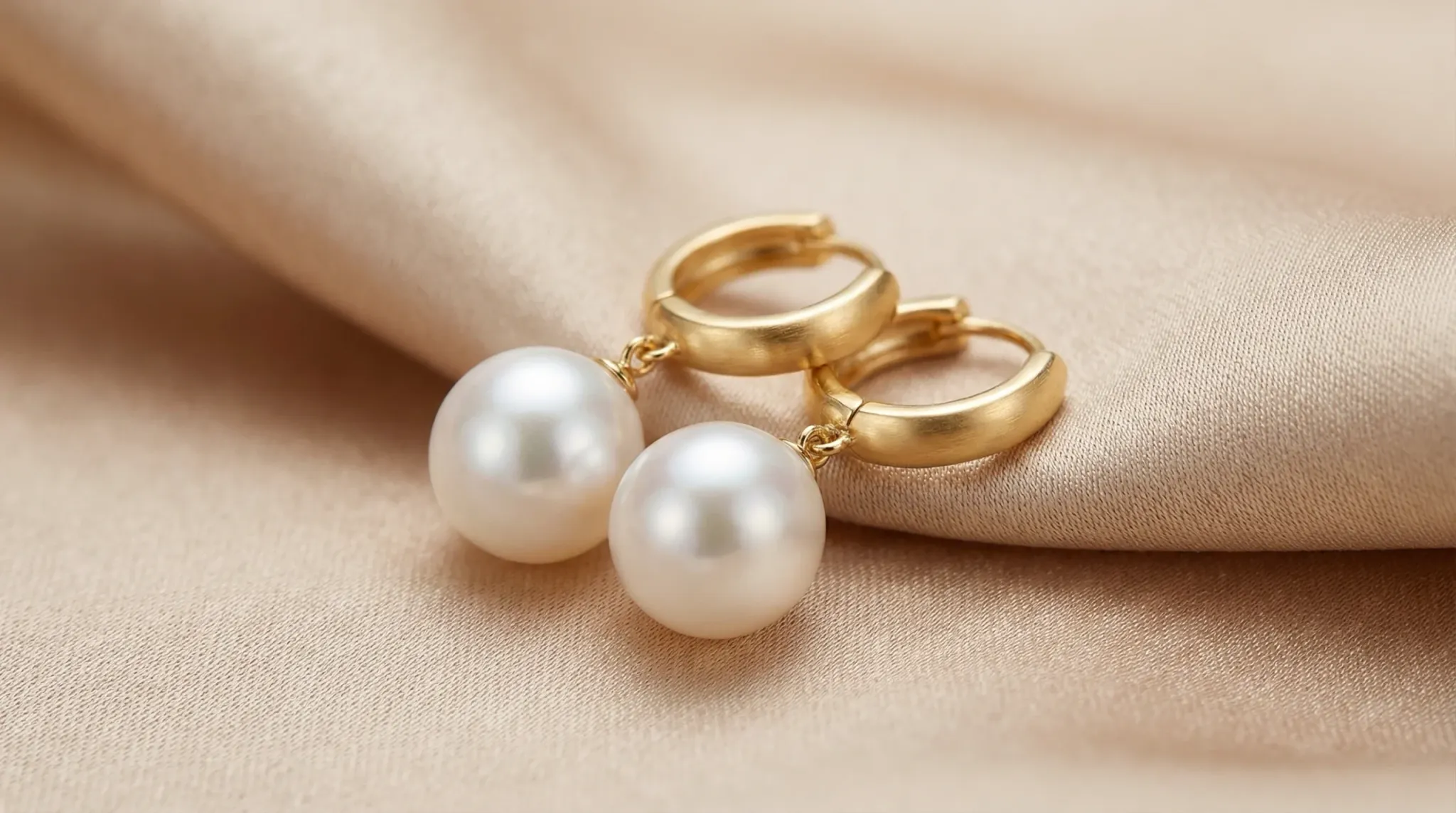 elegant pearl gold earrings photography index 12752x1536