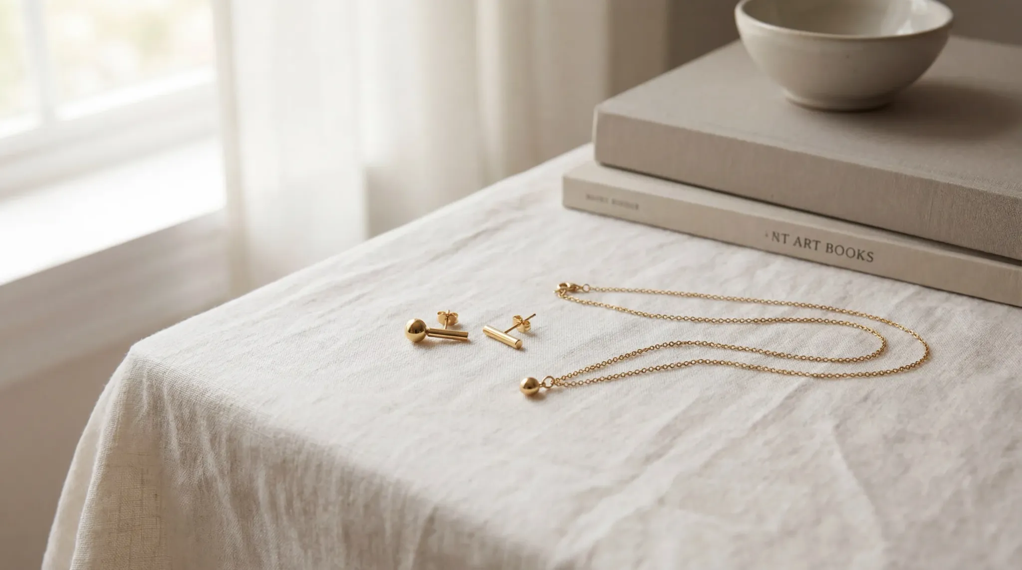 minimalist gold jewelry collection editorial index 04096x2286
