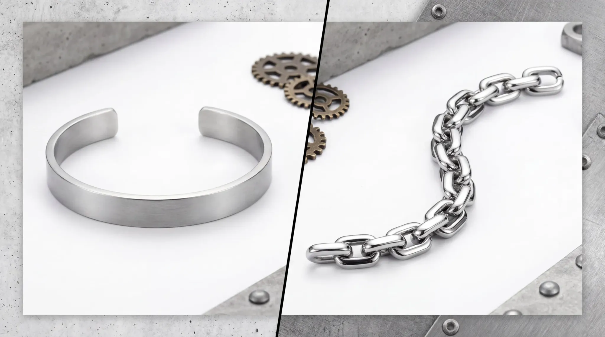 stainless steel bracelet comparison index 14096x2286