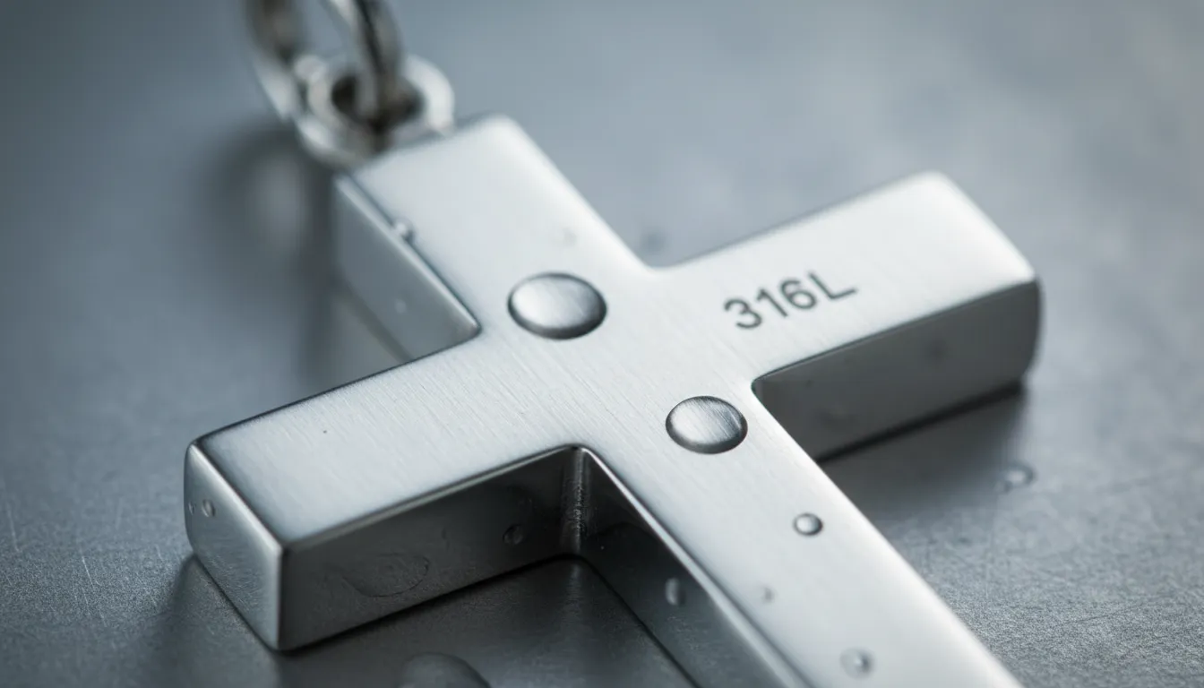 stainless steel cross charm macro index 31344x768