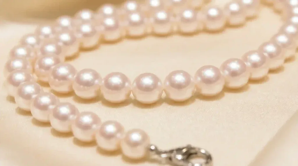 Akoya pearl necklace