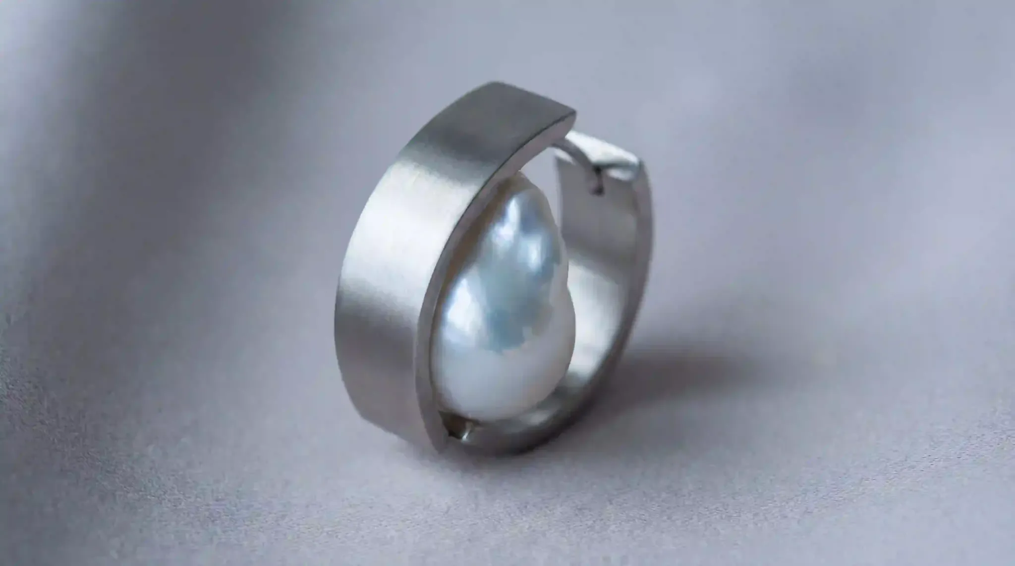 baroque pearl stainless steel earring index 14096x2286