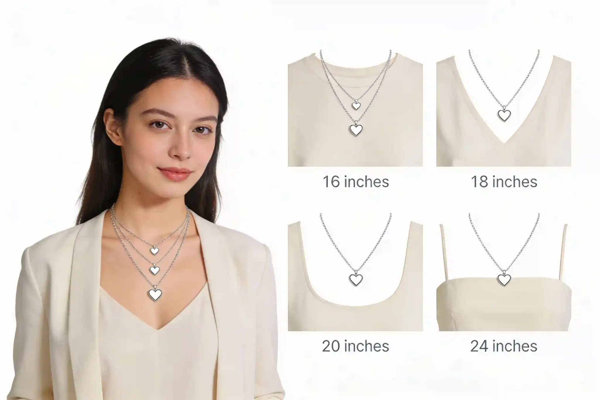 Chain Length and Neckline Guide