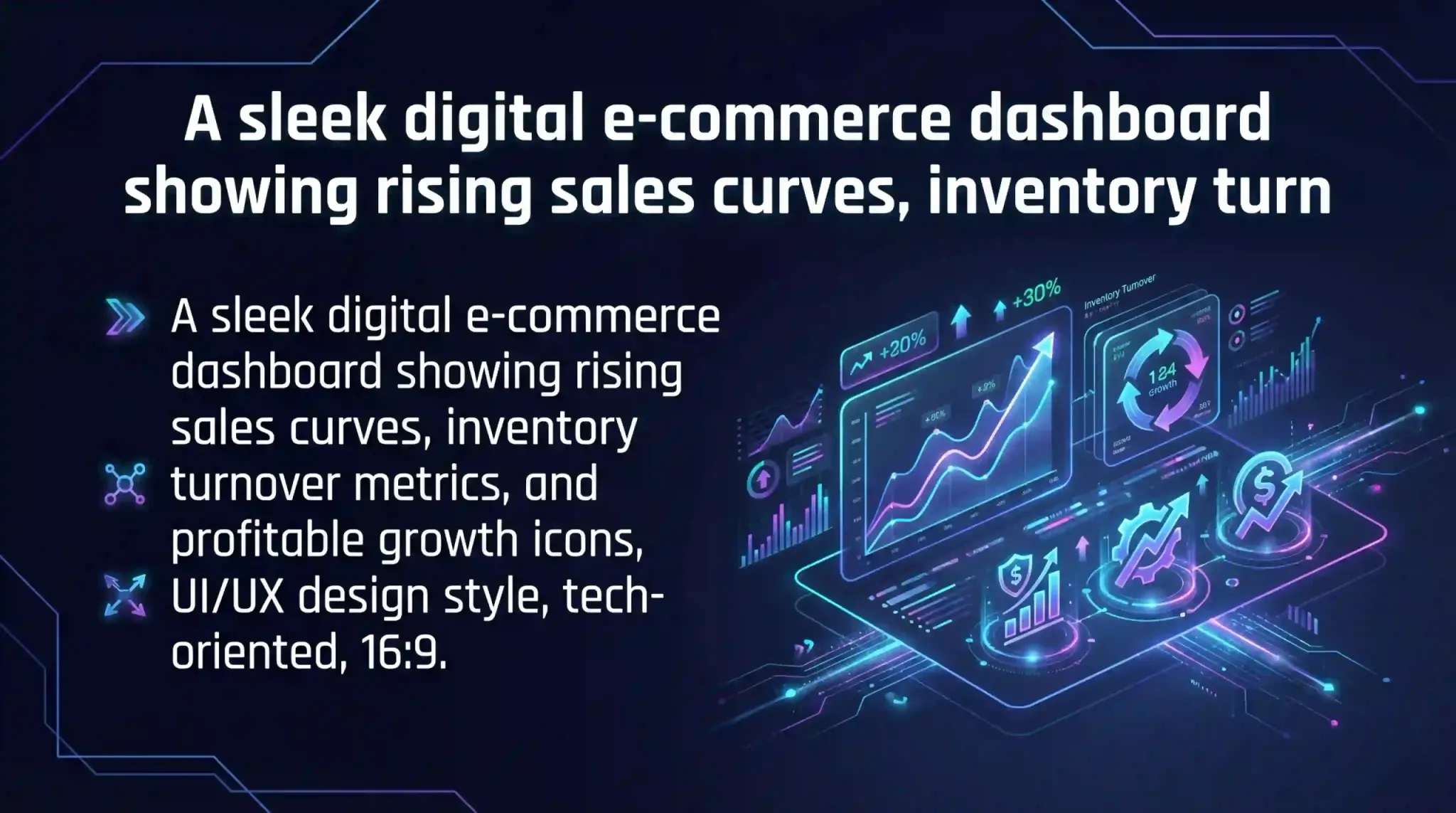 ecommerce dashboard analytics slide 44096x2286