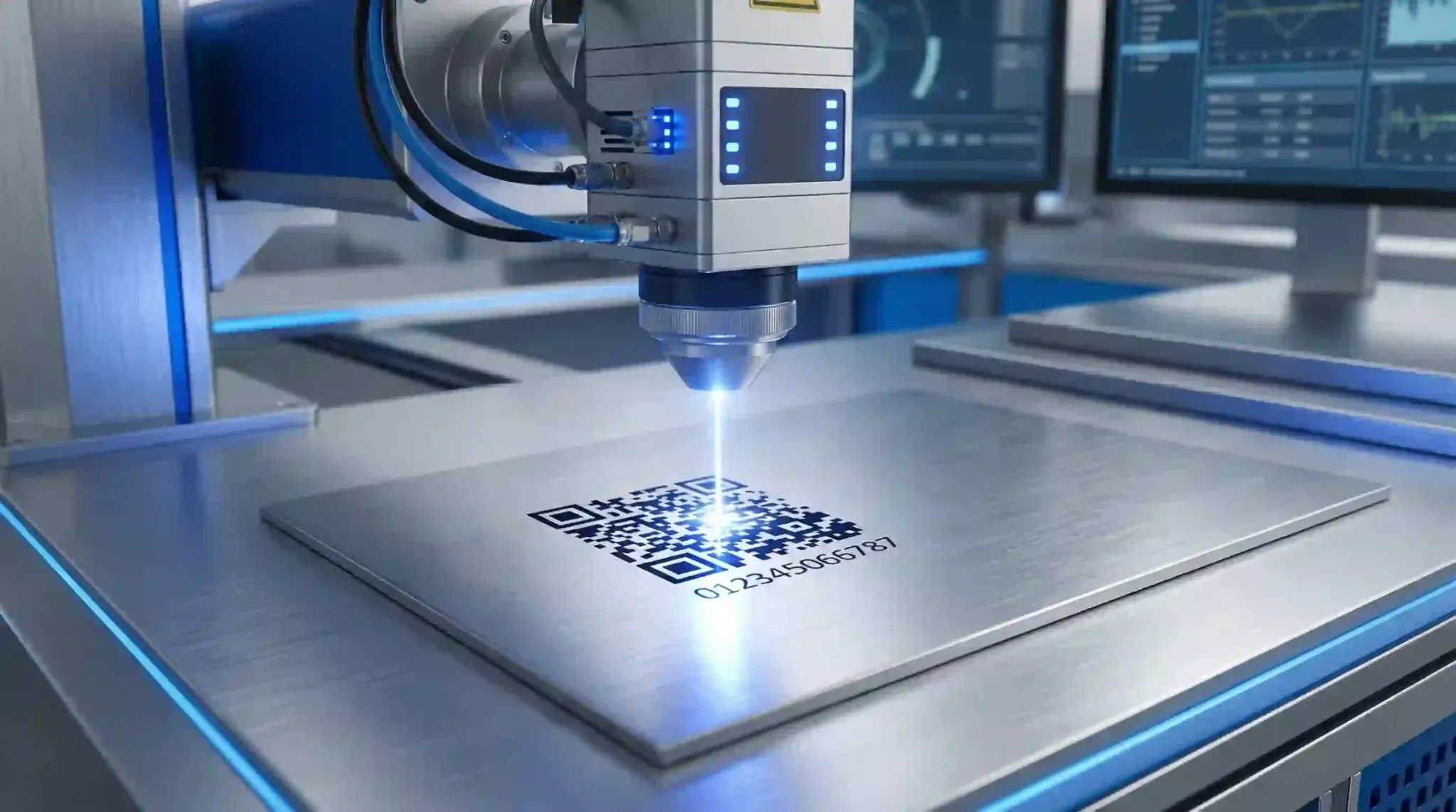 fiber laser marking machine demonstration index 32752x1536
