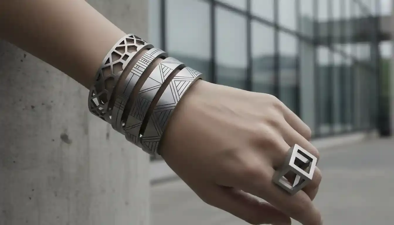 Industrial Chic Titanium Jewelry