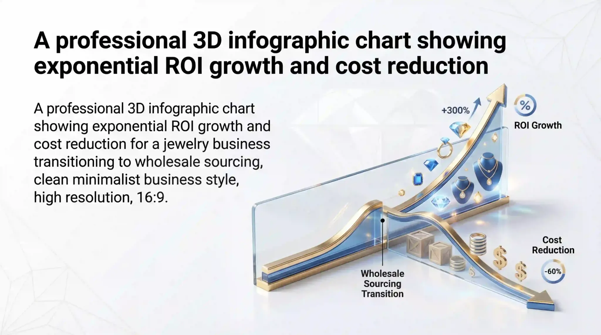 jewelry wholesale roi infographic slide 14096x2286