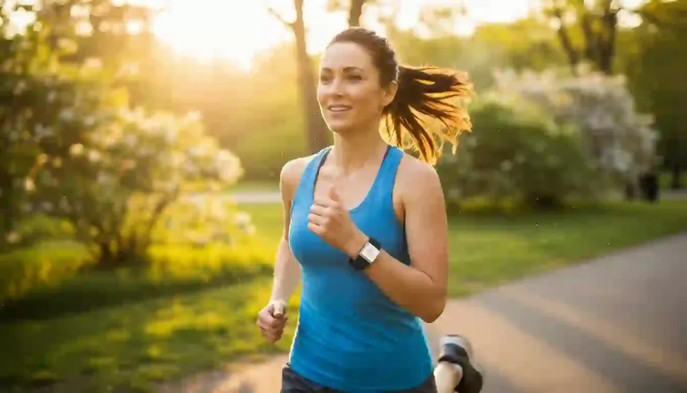 Jogging Woman