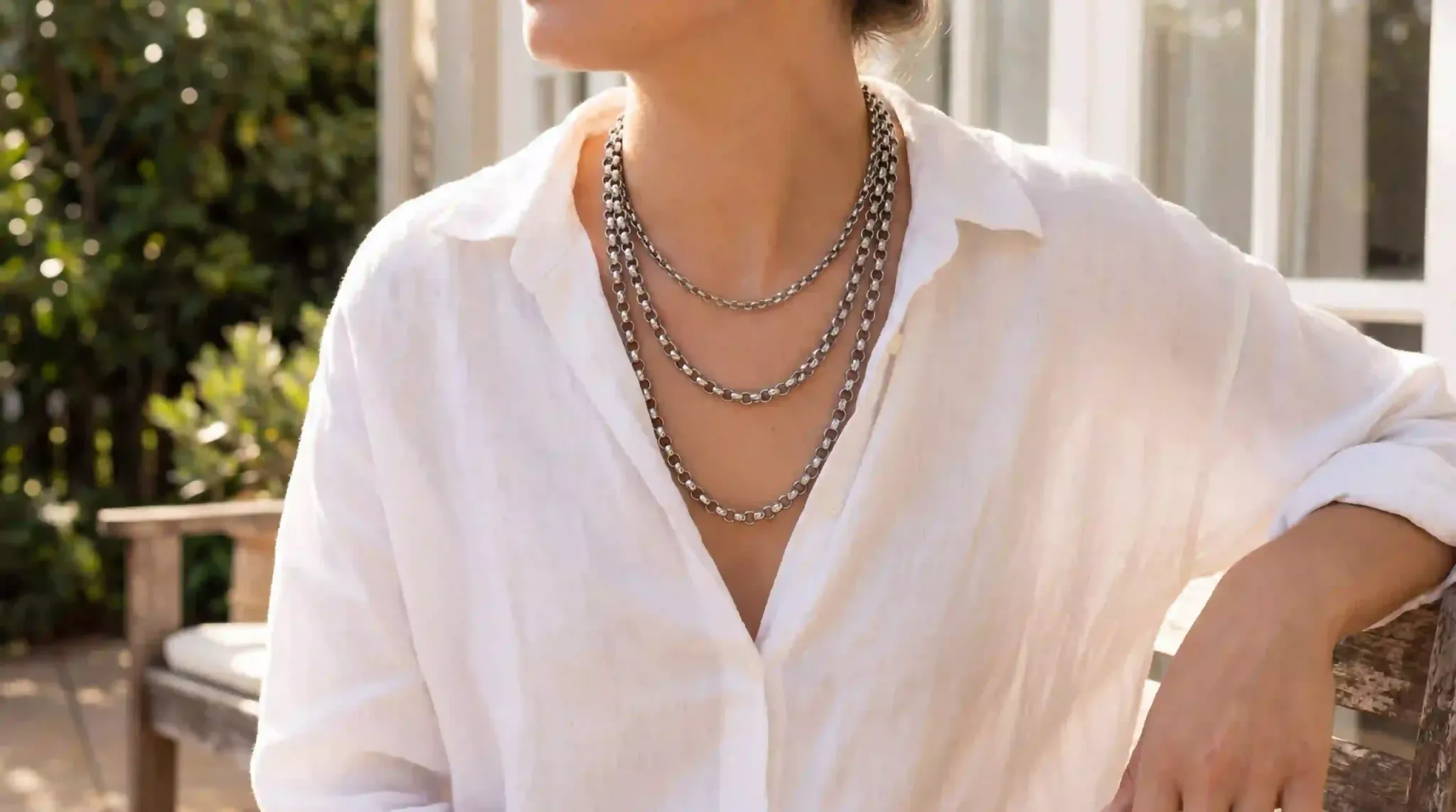 layered stainless steel chains lifestyle index 14096x2286