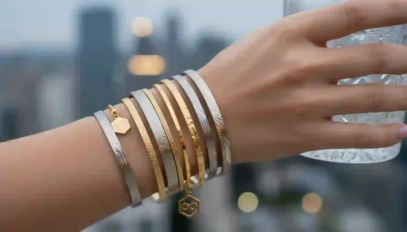 luxury bracelet stack lifestyle index 41344x768