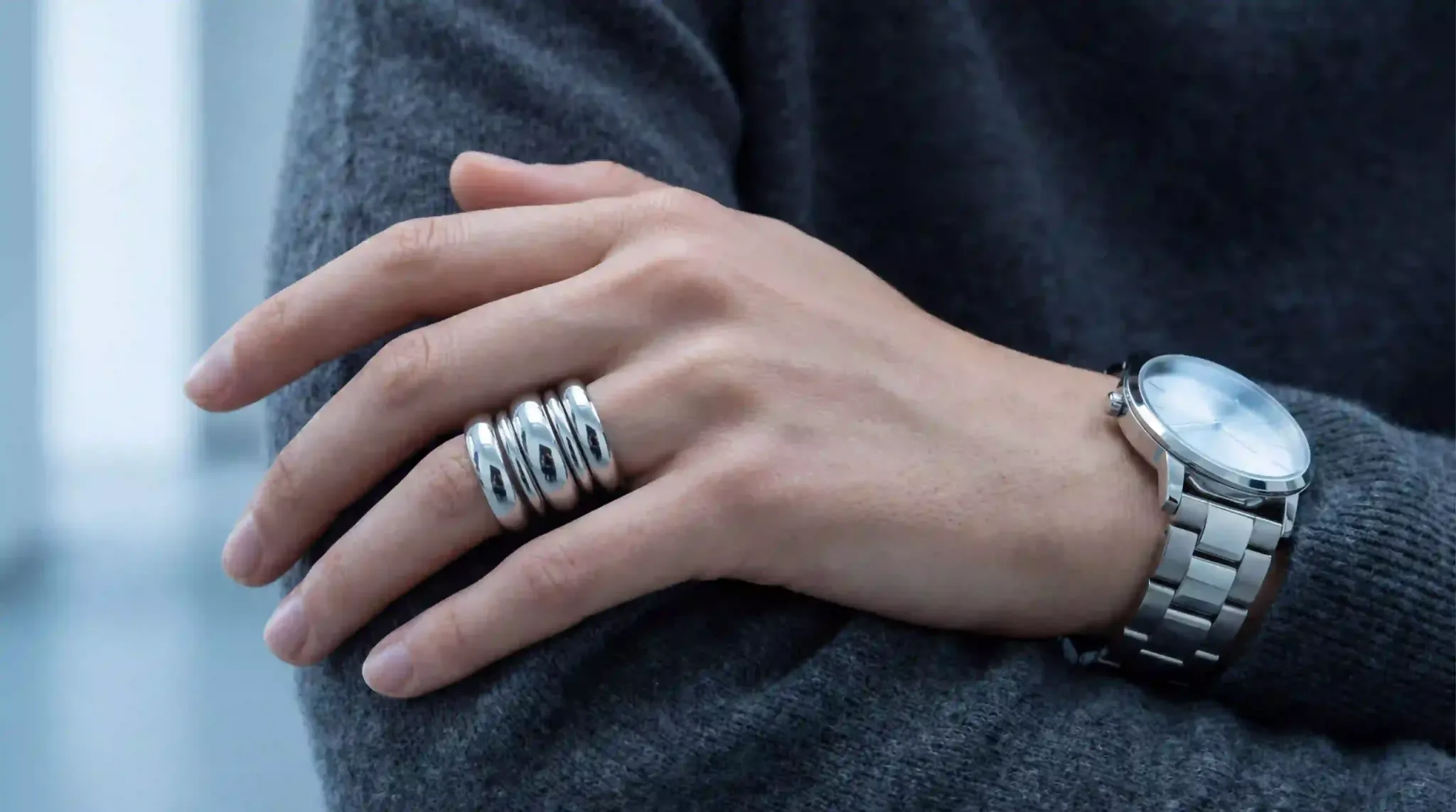 luxury steel jewelry lifestyle closeup index 14096x2286