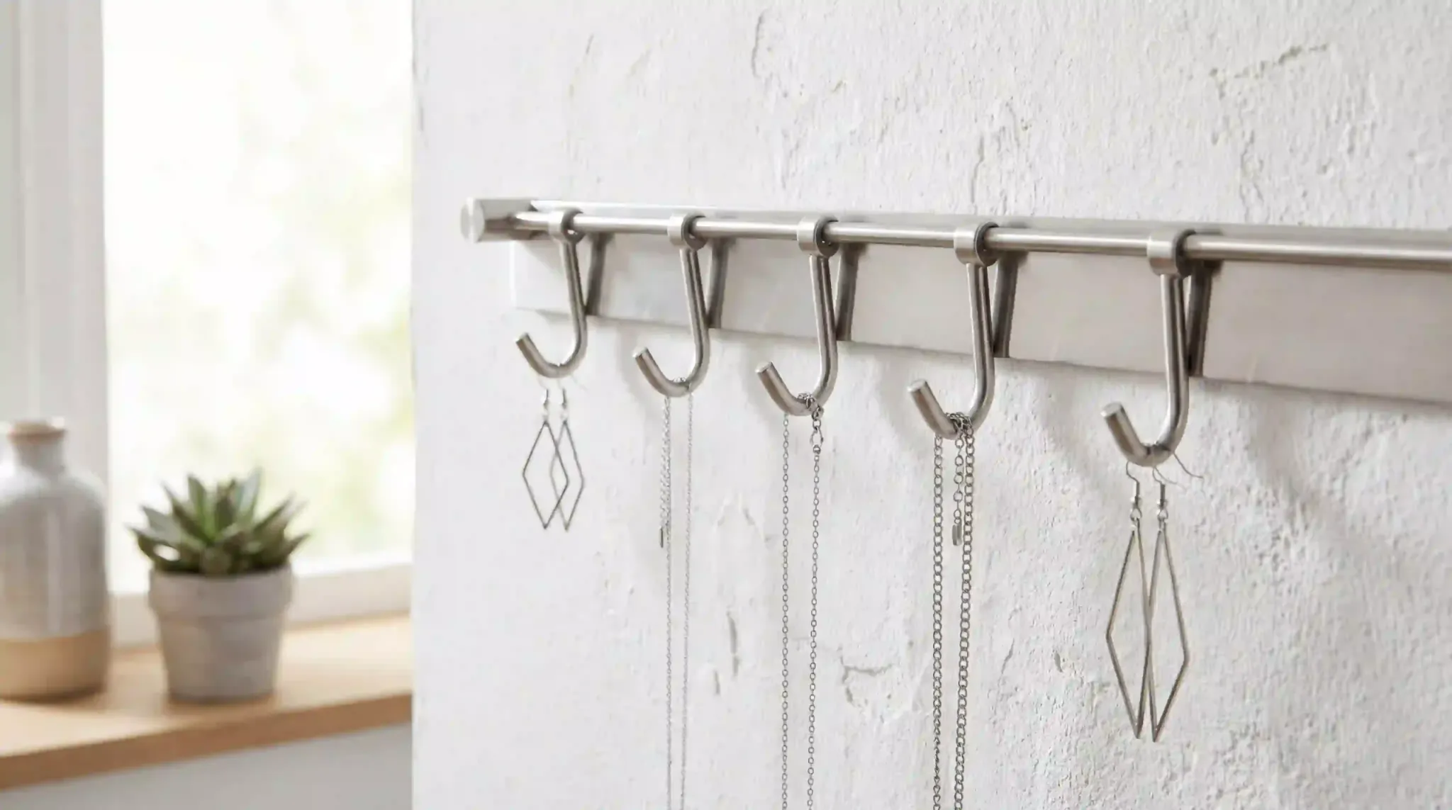 minimalist jewelry wall display index 14096x2286