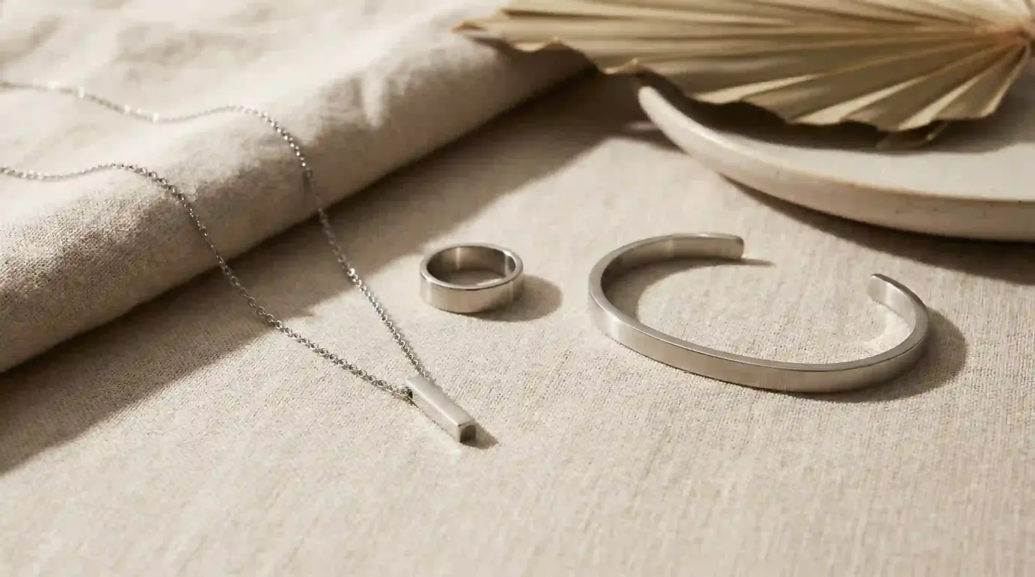 Minimalist Stainless Steel Jewelry Collection