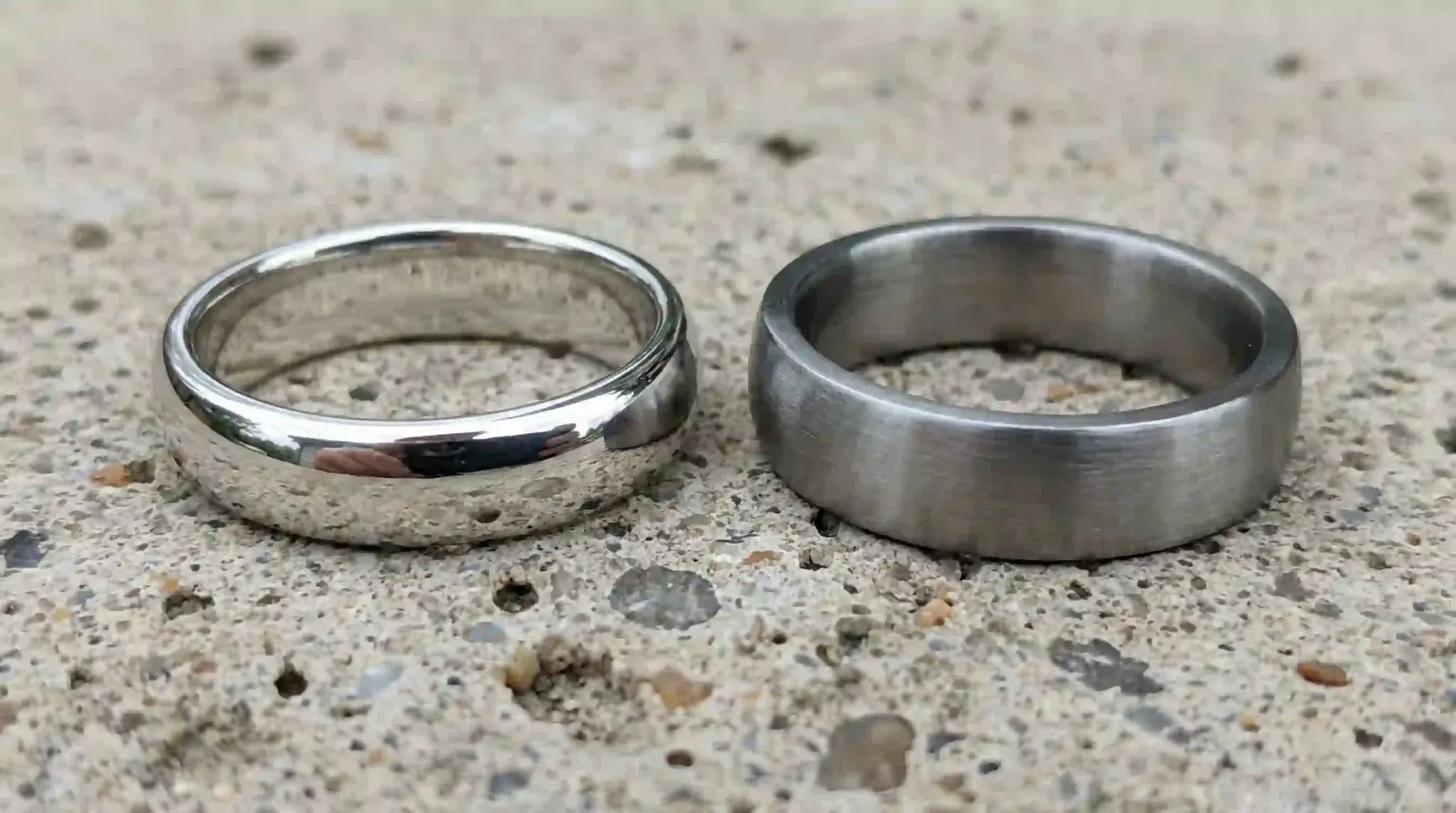 silver stainless steel ring comparison index 12752x1536