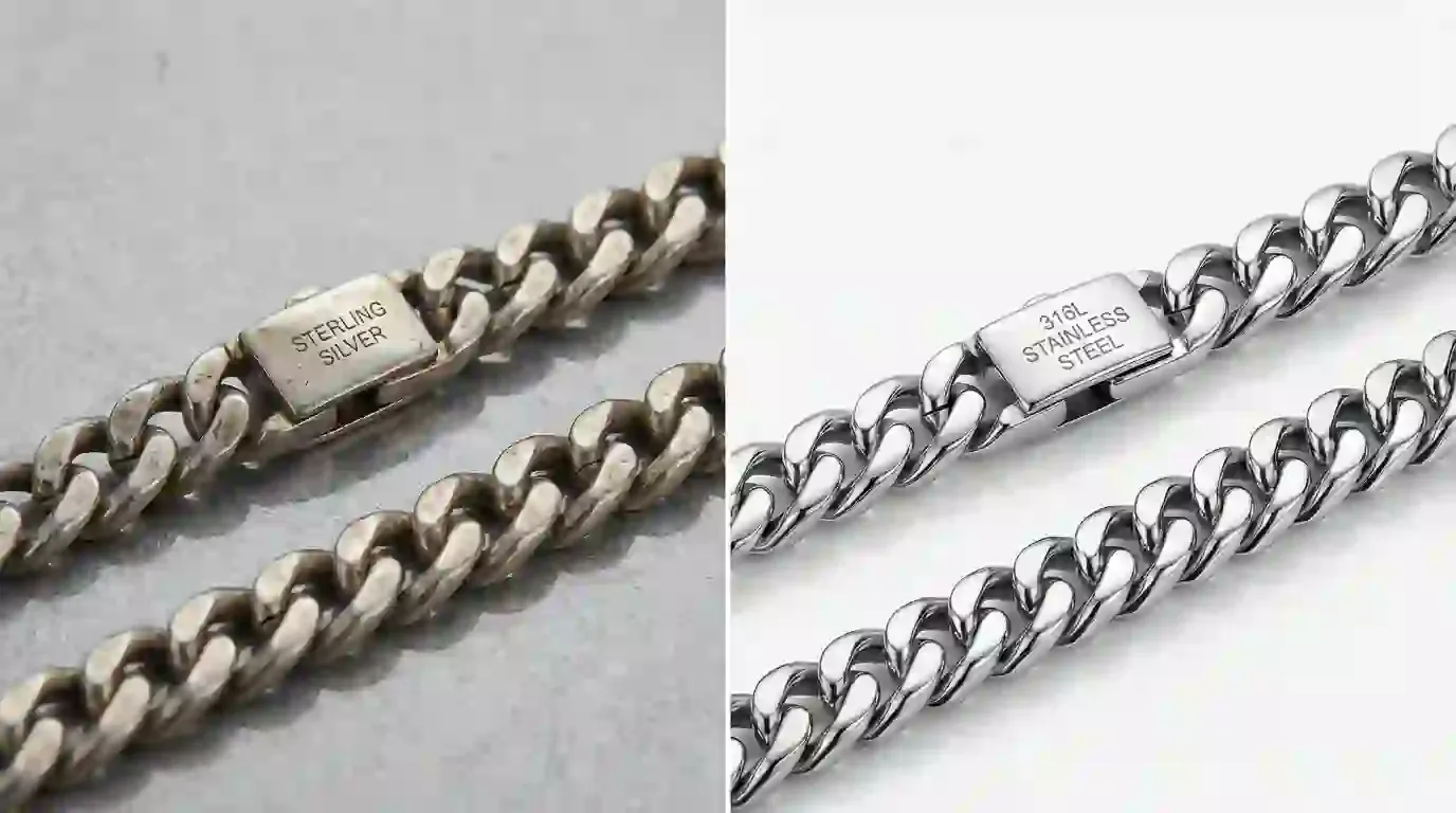 Material Comparison: Silver vs 316L Stainless Steel