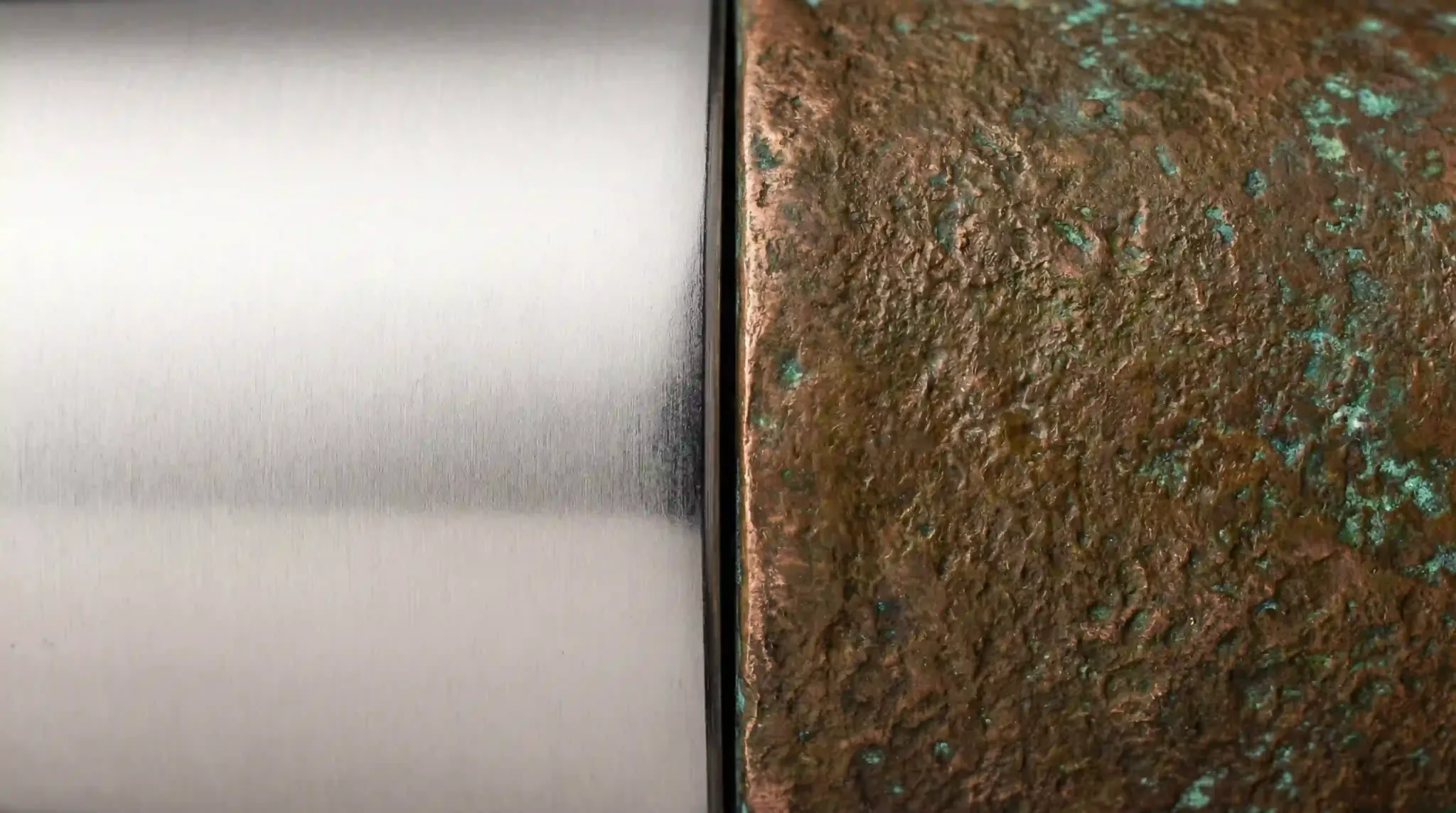 stainless steel copper comparison macro index 04096x2286