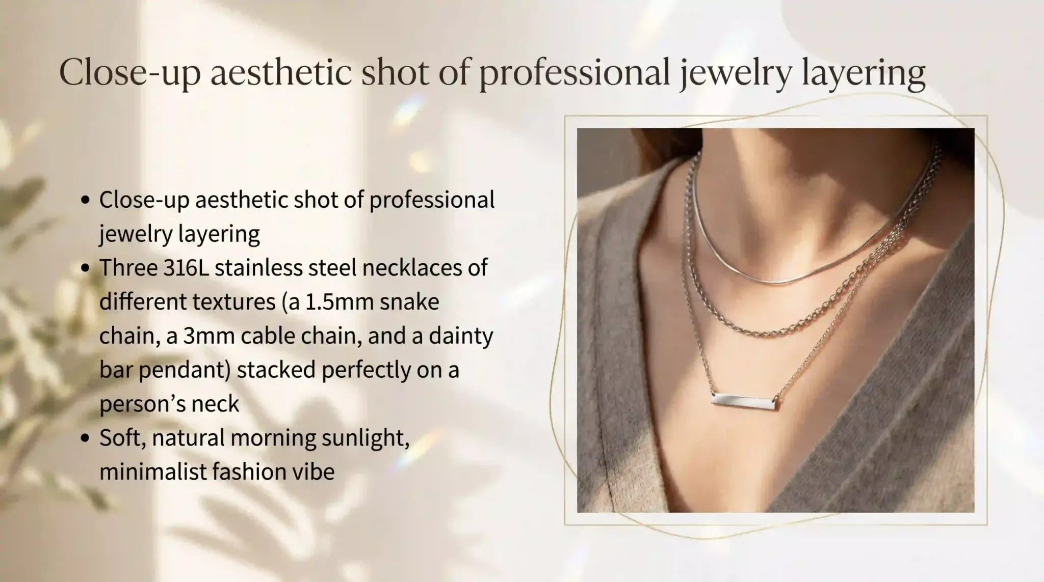 stainless steel jewelry layering slide 34096x2286