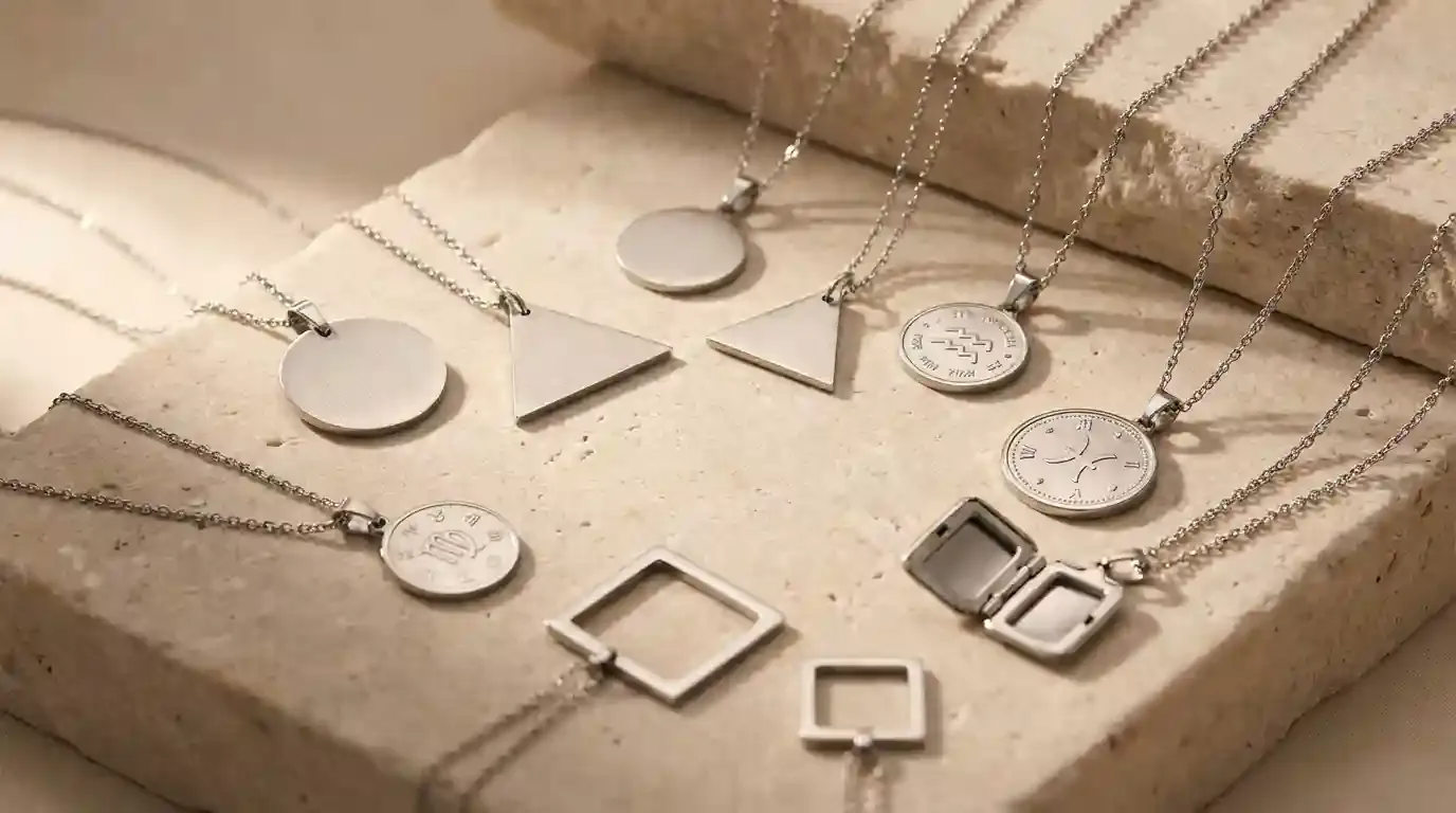 stainless steel pendants jewelry collection
