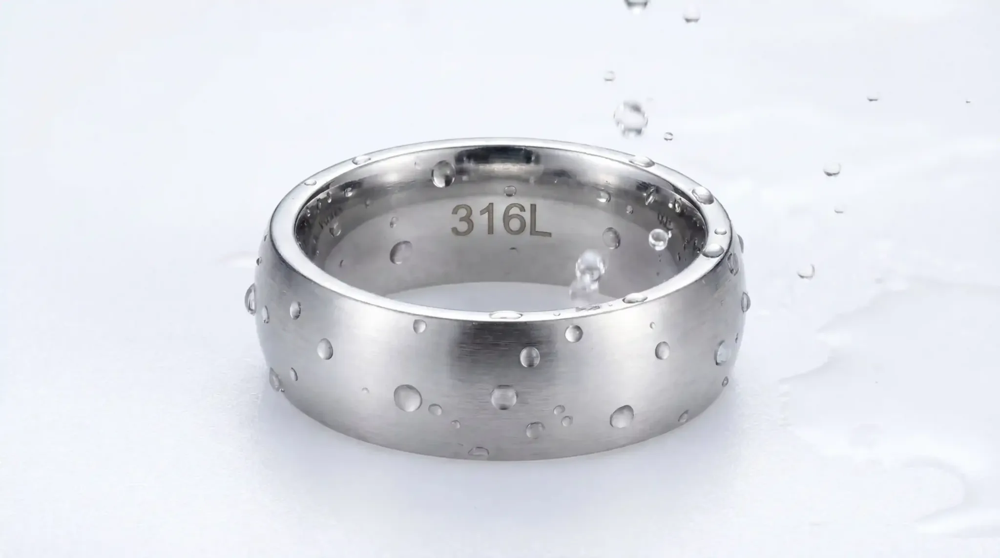 Water splash ring