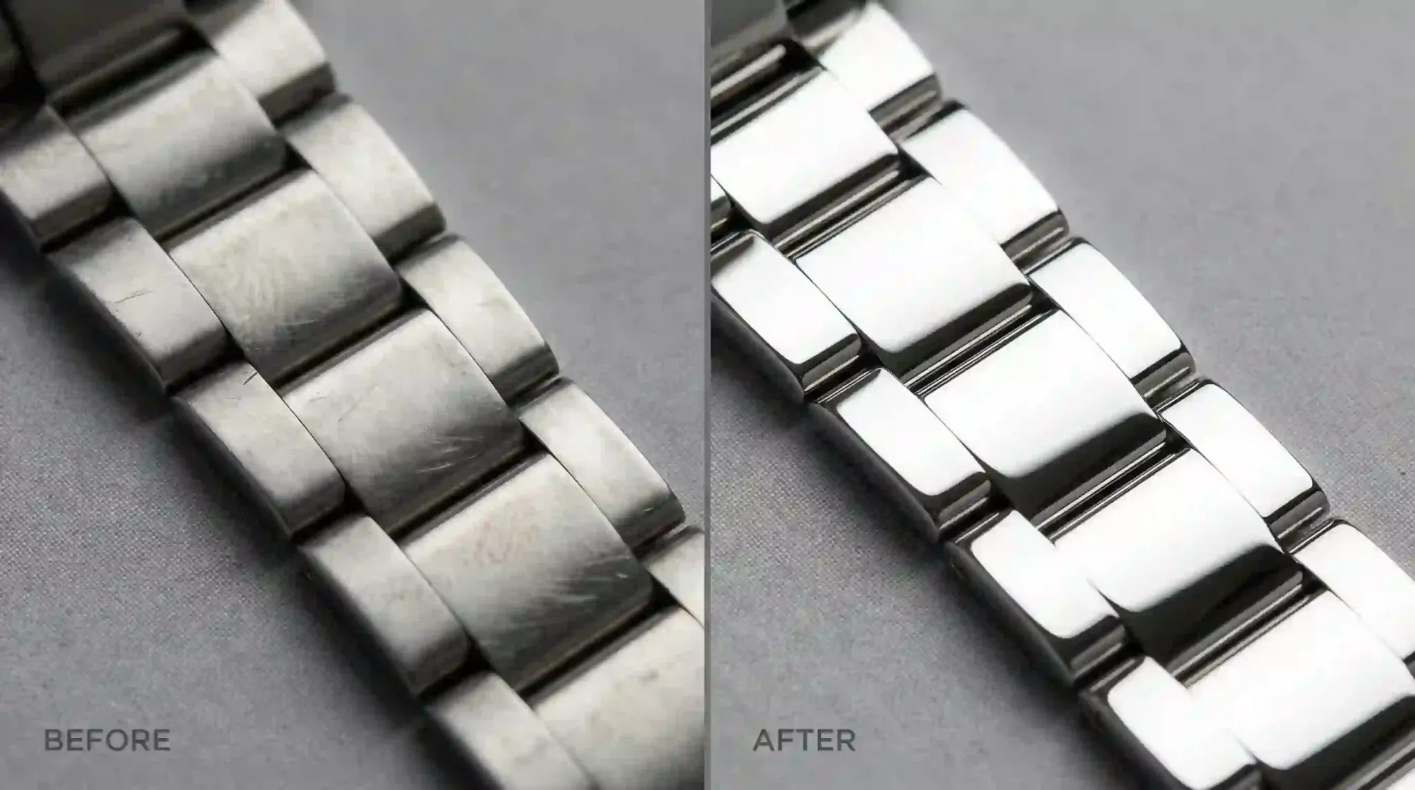 stainless steel watch band polishing comparison index 22752x1536