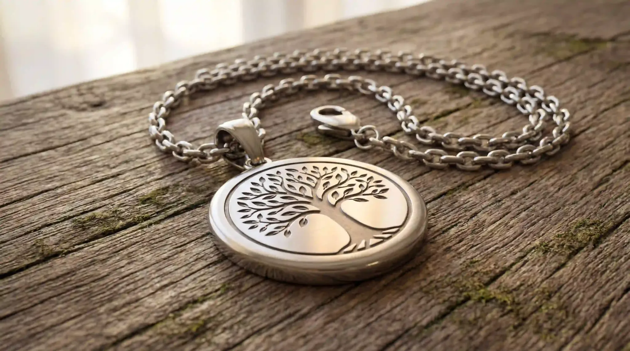 tree of life stainless steel necklace index 04096x2286