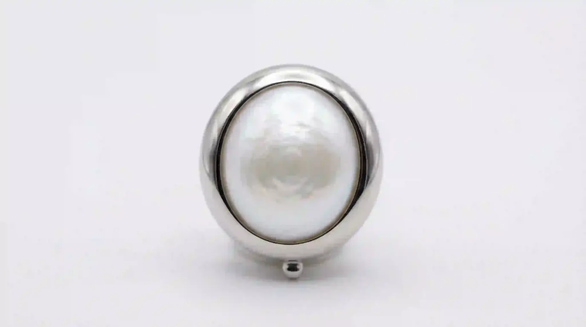 white pearl stainless steel earring index 12752x1536