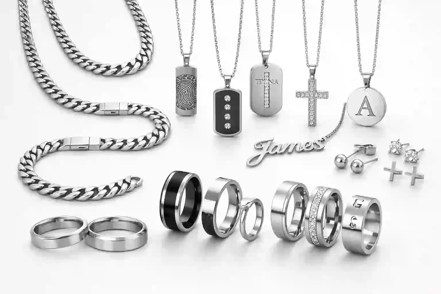 DG Jewelry stainless steel jewelry product categories