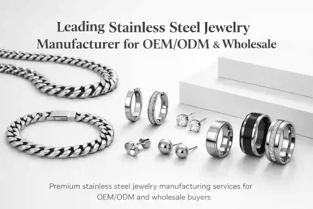Stainless steel jewelry manufacturing suppliers in Korea and Asia